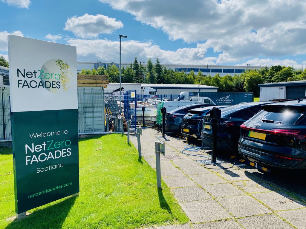 NetZero Facades incentivise the company team to choose electric 🌱